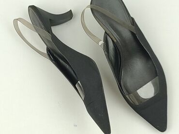 legginsy lateksowe z wysokim stanem: Flat shoes for women, 39, Mango, condition - Very good