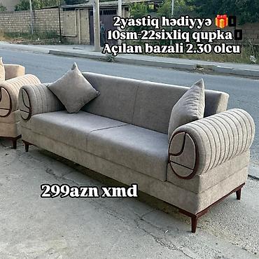 baliş: Divan, Qonaq otağı üçün, Bazalı, Açılan — 1