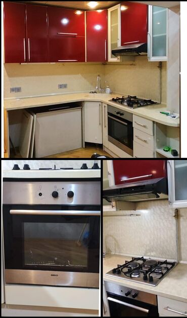 продажа мебели бу: *ZB* *MƏTBƏX MEBELİ* Qiymət *399 AZN* ölçü *1.9/2.1* üzerinde *qaz