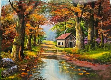 Şəkillər, tablolar: Rəssamlıq əsərləri – orijinal yağlı boya tablolarıÖlçü 130/90.  — 1