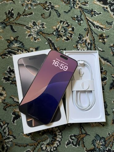 samsung a72 цена в бишкеке: IPhone 16 Pro Max, 256 ГБ, Куту, 93 %