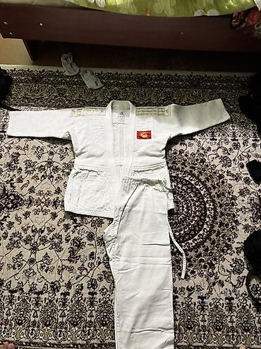 кимона: Кимоно для дзюдо Adidas (комплект) - Цвет: белый - Комплектация — 2