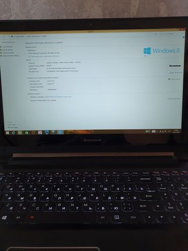 lenovo моноблок: Ноутбук, Lenovo, 8 ГБ ОЗУ, Intel Core i5, Для работы, учебы