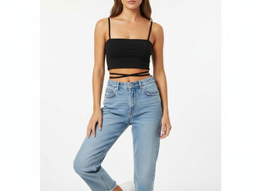 koszulka poliamid: PrettyLittleThing, Топ жіночий, розмір S