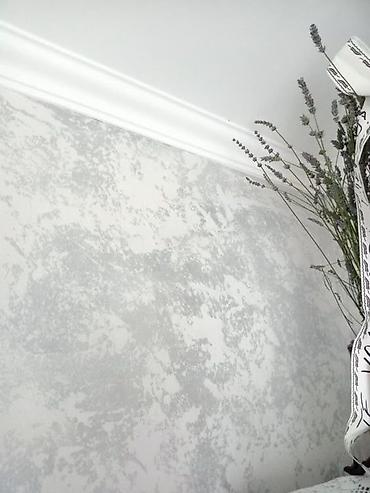 Декоративная штукатурка: Декоративная штукатурка с эффектом шелка/перламутра для стен. До — 4