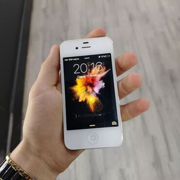 zte telefon: IPhone 4S, < 16 GB, White Titanium