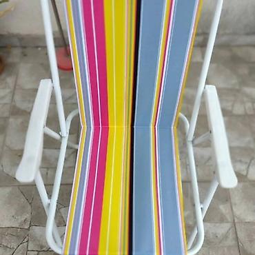 pvc ograde: Sklopiva stolica za baštu, plažu, kampovanje3200 din Sklopiva stolica — 4