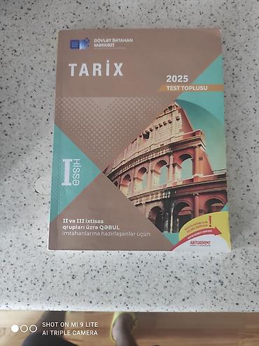 18 dyumlu velosiped: Məhsul: “Tarix 2025 – Test Toplusu (I hissə)” Nəşriyyat/qrif: Dövlət — 2