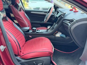 Ford: Ford Fusion – qırmızı mettalik sedan - Korpus: 4 qapılı sedan — 12