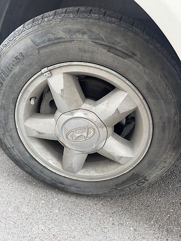 dva kolesa: Литые Диски R 15 Hyundai, Пара, отверстий - 5, Б/у — 3