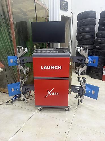 Avtoservis avadanlıqları: LAUNCH X-831 3D/CCD “razval-toe” (dönmə bucağı) tənzimləmə avadanlığı — 3