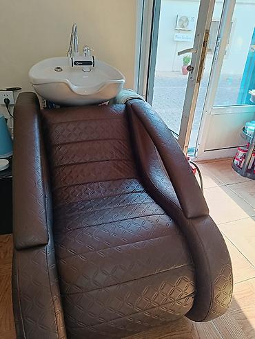 Salon üçün saç yuma kreslosu və çanaq dəsti - Rahat, geniş dizaynlı