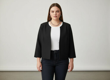 żakiety do sukienki: Emo.i, Women's blazer, size 4XL