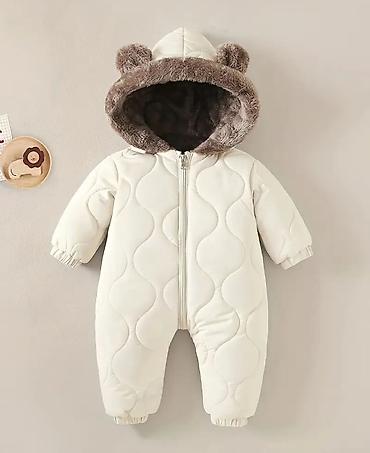 🤍 Продаётся детский утеплённый комбинезон на флисе. • Цвет: слоновая at lalafo.kg 🤍 Продаётся детский утеплённый комбинезон на флисе. • Цвет: слоновая