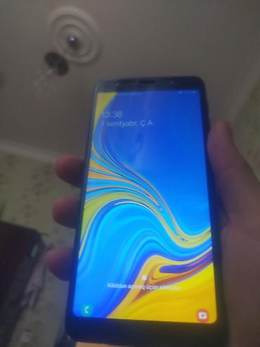 samsung pro 2018: Samsung Galaxy A7 2018, 64 GB, rəng - Mavi — 1