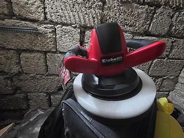 18v: Einhell CE-CB 18/254 Li – avtomobil üçün akkumulyatorlu polisaj — 2