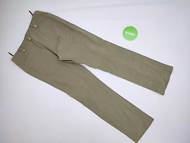 pull on trousers h: Spodnie materiałowe damskie, rozmiar L — 3