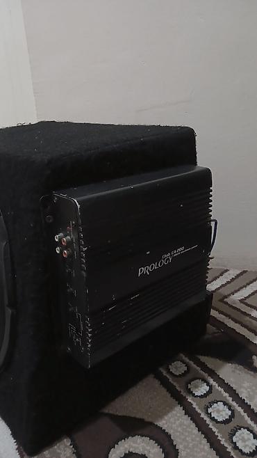 xaladelnik ucuz: Avtomobil üçün subwoofer + gücləndirici komplekti - Qapalı tip — 2
