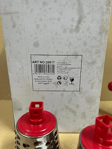 Ostala kuhinjska oprema: Ručna rotaciona seckalica/rendalo sa usisnom bazom - — 13