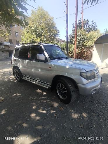 naxçıvan avto: Mitsubishi Pajero: 2 l | 2001 il 453000 km Ofrouder/SUV — 1