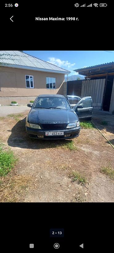 Унаа: Nissan Maxima: 1998 г., 2 л, Автомат, Газ, Седан — 9