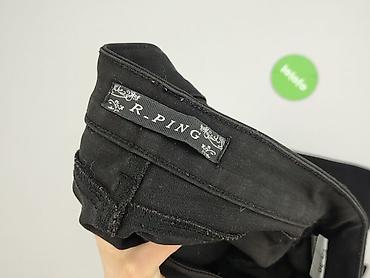 slip on h: Spodnie materiałowe damskie, rozmiar M — 4