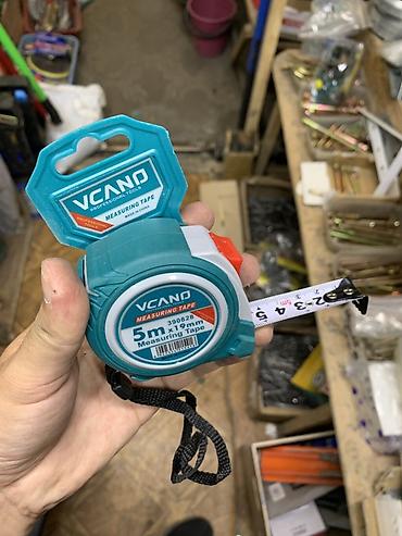 Рулеткалар жана алысты өлчөгүчтөр: Рулетка измерительная VCANO Measuring Tape - Длина полотна: 5 м - — 2