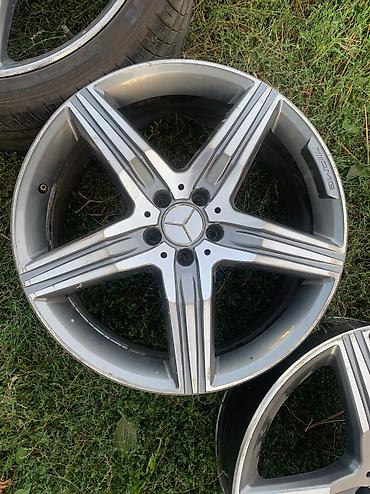 Диски: Литые Диски R 20 AMG, Комплект, отверстий - 5, Б/у — 4