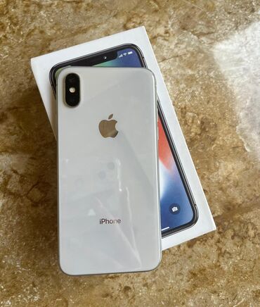 fly телефон раскладушка с большими кнопками: IPhone X, 256 ГБ, Белый, Беспроводная зарядка, Face ID, С документами