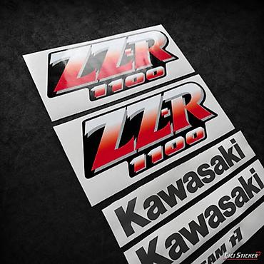 ugg guma: Kawasaki ZZR 1100 Komplet Nalepnica - 2829 Komplet nalepnica za — 2