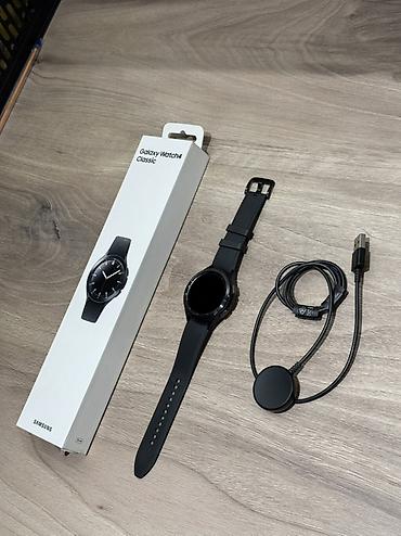 Акылдуу сааттар: Samsung Galaxy Watch4 Classic (черный) - Модель: Galaxy Watch4 — 4