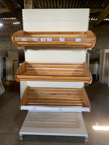 Стеллажи: Стеллаж Для продуктов, Лофт, 200 см * 125 см * 50 см, 
Б/у — 15