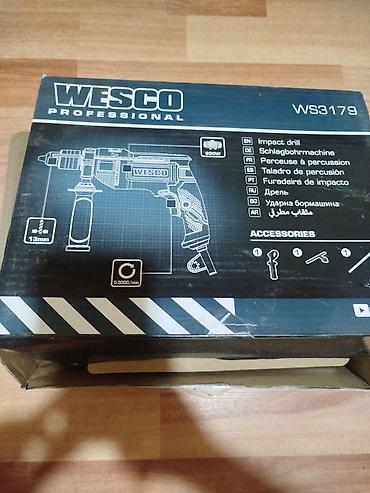 direl türkçe: Wesco WS3179 zərbəli elektrik matkab Texniki xüsusiyyətlər: - Güc — 3