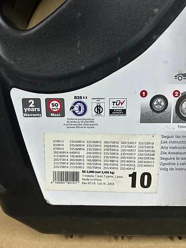 Ostalo: Lančanik za sneg PICOYA IDEAL BLACK – 9 mm - Model: IDEAL BLACK — 5