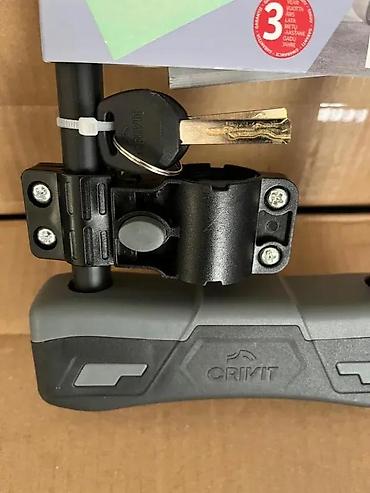 Dodaci za bicikl: Crivit D-Bar Bike Lock – U-brava za bicikl - Masivna D/U konstrukcija — 5