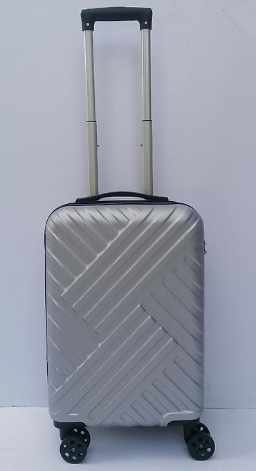 Putni koferi i torbe: N O V O HIT mali kofer ABS mod.8010 srebrni ★★★★ MODEL 8010 ★★★★ — 1