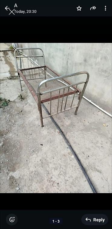setka hasar: Metal çarpayı karkası - Material: tamamilə metal konstruksiya – boru — 2