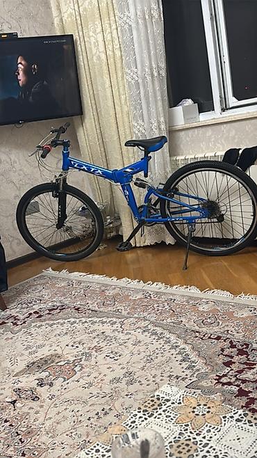 velosiped dağ: LTXA dağ velosipedi – mavi rəng Xüsusiyyətlər: - Tam amortizasiya: ön — 2