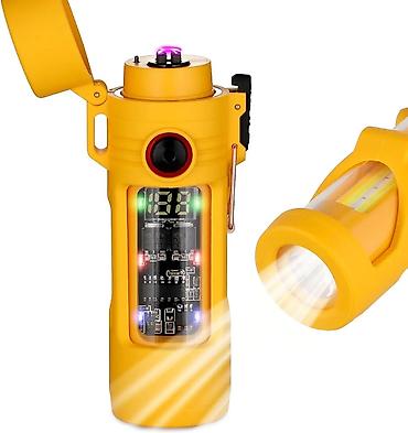 video çəkən: USB ilə doldurulan ikili arklı alışqan və fənər – çoxfunksiyalı — 1