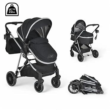 helanke pepco: KOMBINOVANA KOLICA ZA BEBE Kali Black (SKU: CAN6298-70) Lagana 2u1 — 1