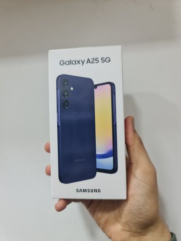 telefonların satışı: Samsung Galaxy A25, 256 GB, rəng - Qara, Sensor, Barmaq izi, İki sim kartlı