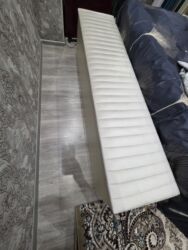 cərcivə şəkil: Yeni, Pufik oturacaq, Parça, rəng - Süd rəngi, Kredit yoxdur, Çatdırılma yoxdur