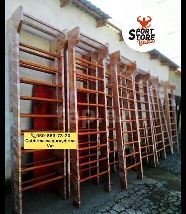 İsveç divarları: 🔥İdman pilləkəni🔥 - 200 AZN. ✅Təmiz şam ağacından - 200 AZN. ✅Təmiz — 4