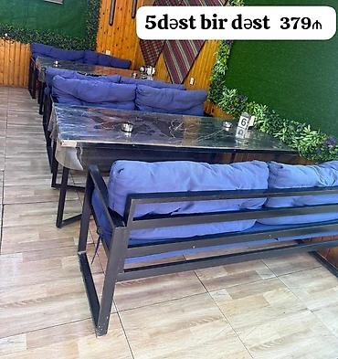 Kafe restoran uçun divsn desti 1dest 379₼ satılır 5 dəst var.ölçüsü