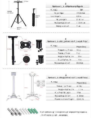 Digər TV və video məhsullar: Proyeksiya Ekranı – fərqli məkan və tələblərə uyğunlaşdırılan modellər — 9