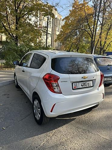 tcl 200: Chevrolet Spark, 5‑дверный хэтчбек, белый цвет. Шевроле Спарк 2018 — 2