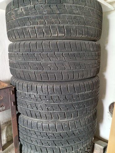диски и шины на ладу: Шиналар 215 / 55 / R 17, Кыш, Колдонулган, Комплект, Жеңил унаалар, Германия, GoodYear