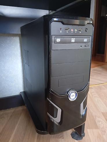 2 ci əl komputer: Masaüstü kompüter dəsti 
iki ədəd dinamik 
Kompüter masası 
HP printer — 1