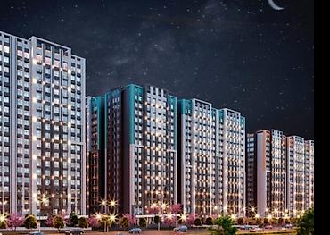 кв: 2 комнаты, 55 м², Элитка, 12 этаж, ПСО (под самоотделку) — 5