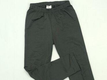 kurtki dla dziewczynek zimowe: Leggings for kids, 7 years, 116/122, condition - Very good